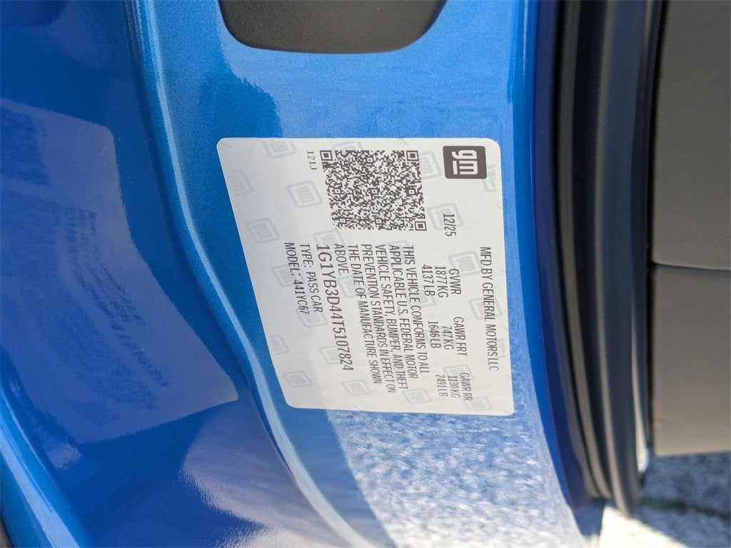 2026 Chevrolet Corvette Stingray 2LT