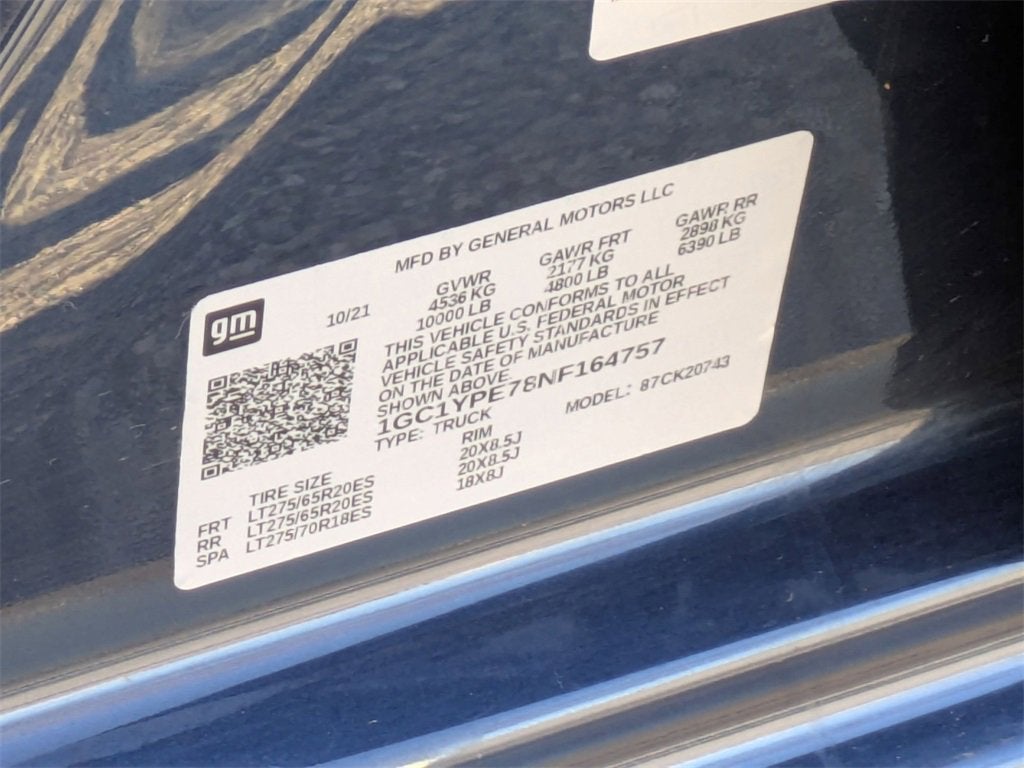 2022 Chevrolet Silverado 2500 HD LTZ