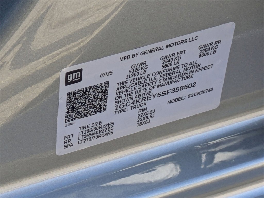 2025 Chevrolet Silverado 2500 HD High Country