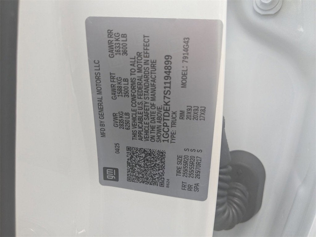 2025 Chevrolet Colorado Z71