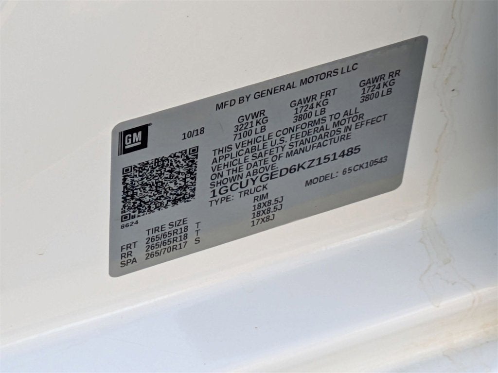 2019 Chevrolet Silverado 1500 LTZ