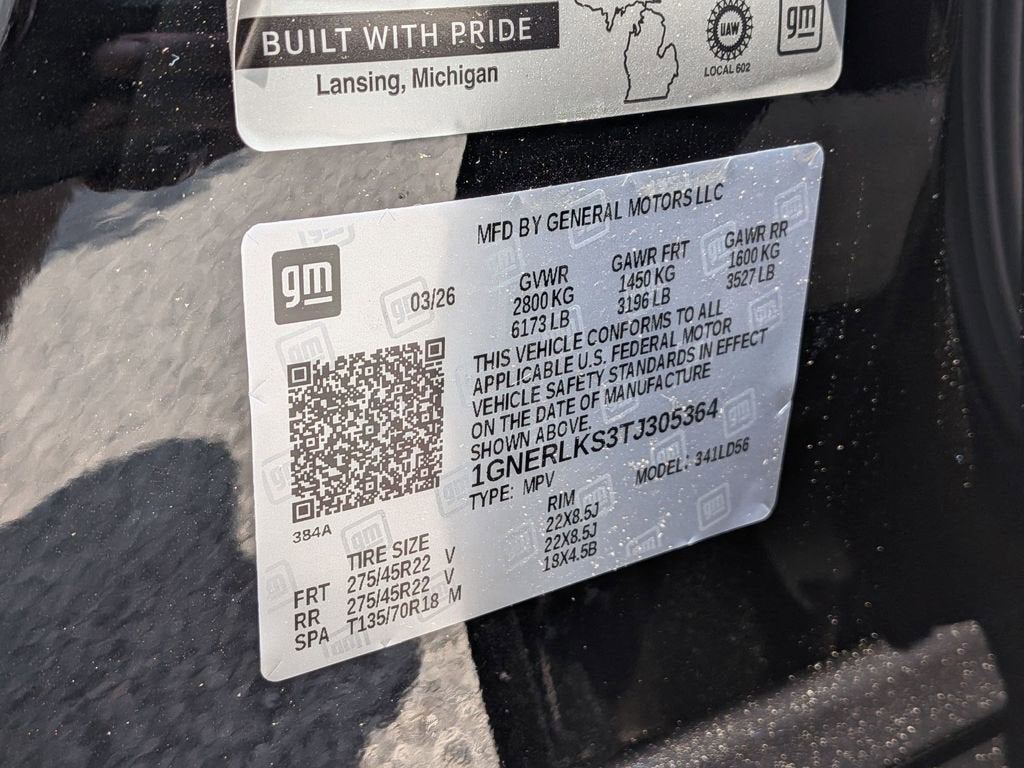 2026 Chevrolet Traverse RS