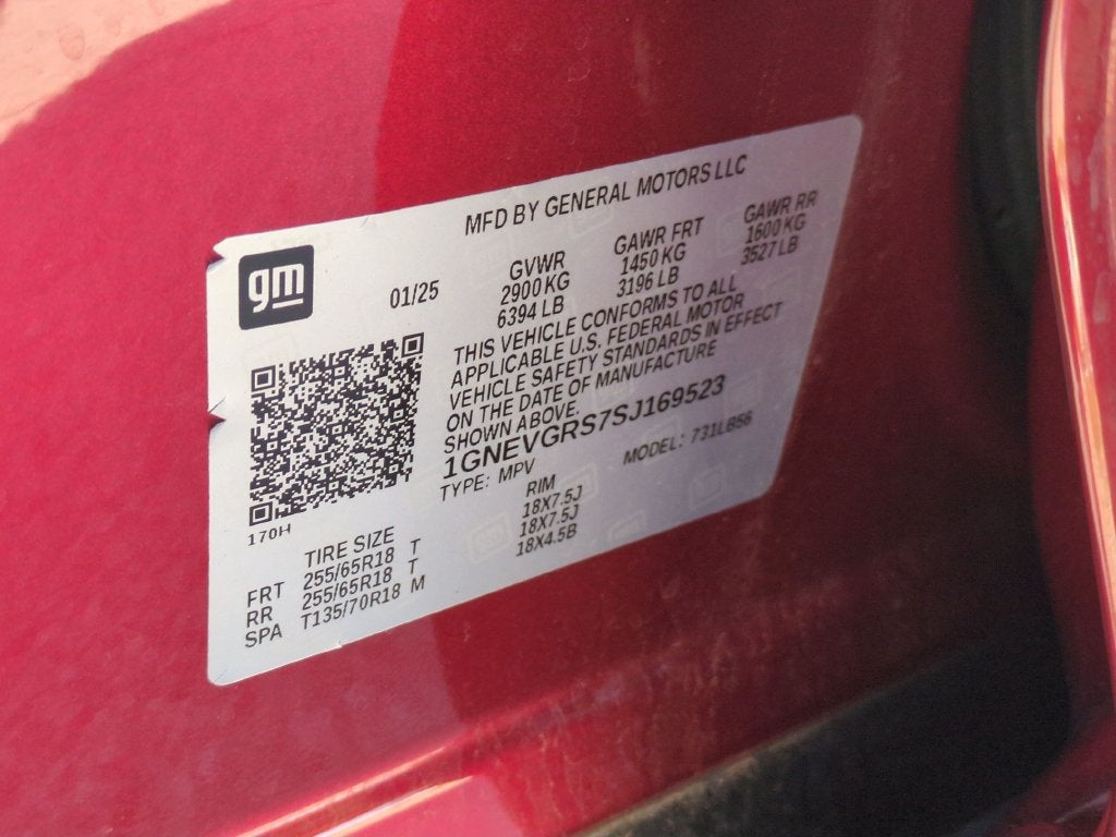 2025 Chevrolet Traverse LT