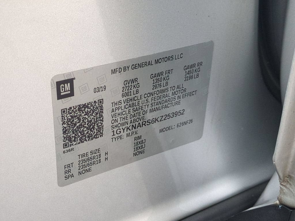 2019 Cadillac XT5 FWD