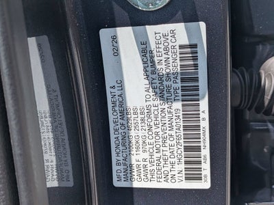 2026 Honda Accord Hybrid EX-L