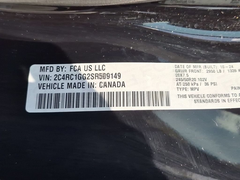 2025 Chrysler Pacifica Limited