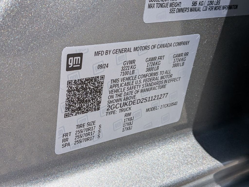 2025 Chevrolet Silverado 1500 LT