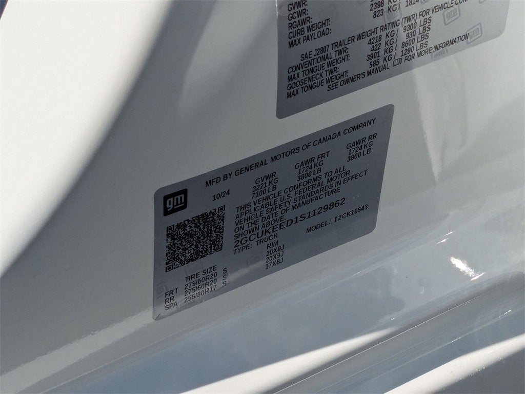 2025 Chevrolet Silverado 1500 RST