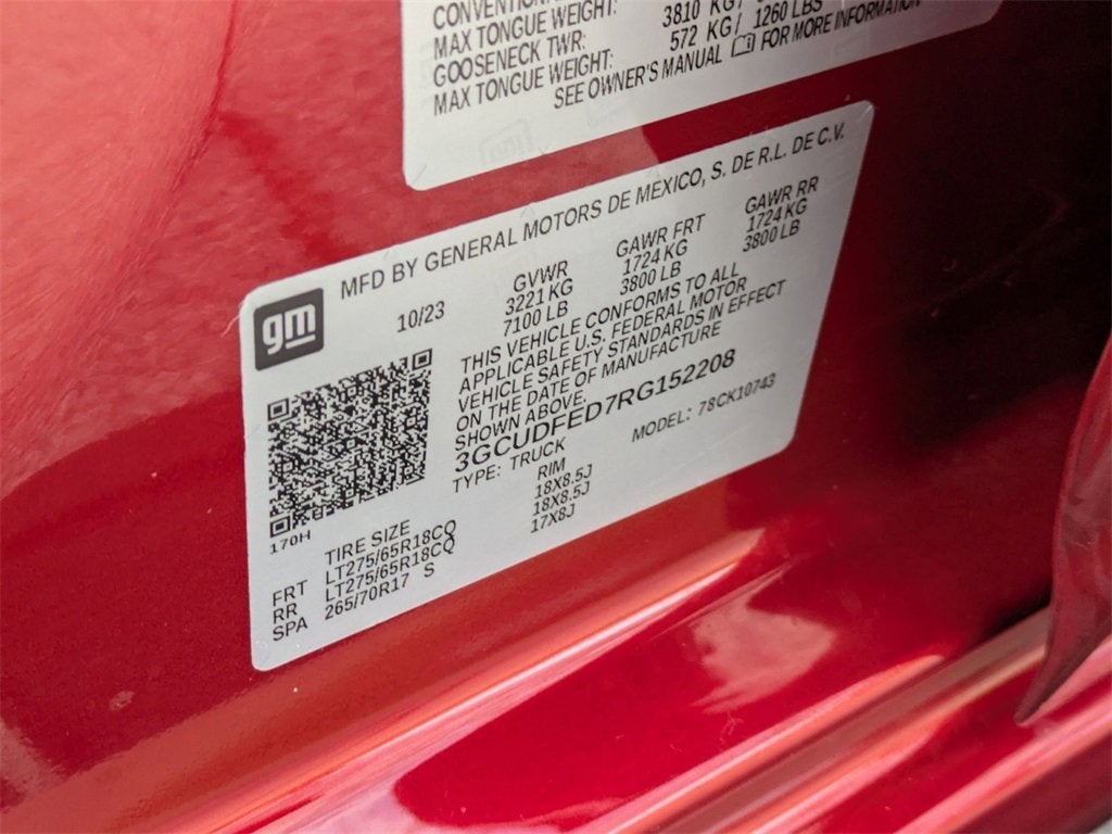 2024 Chevrolet Silverado 1500 LT Trail Boss