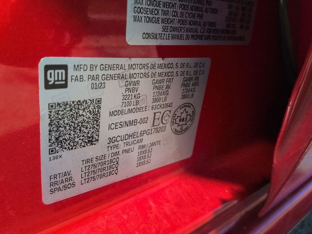 2023 Chevrolet Silverado 1500 ZR2