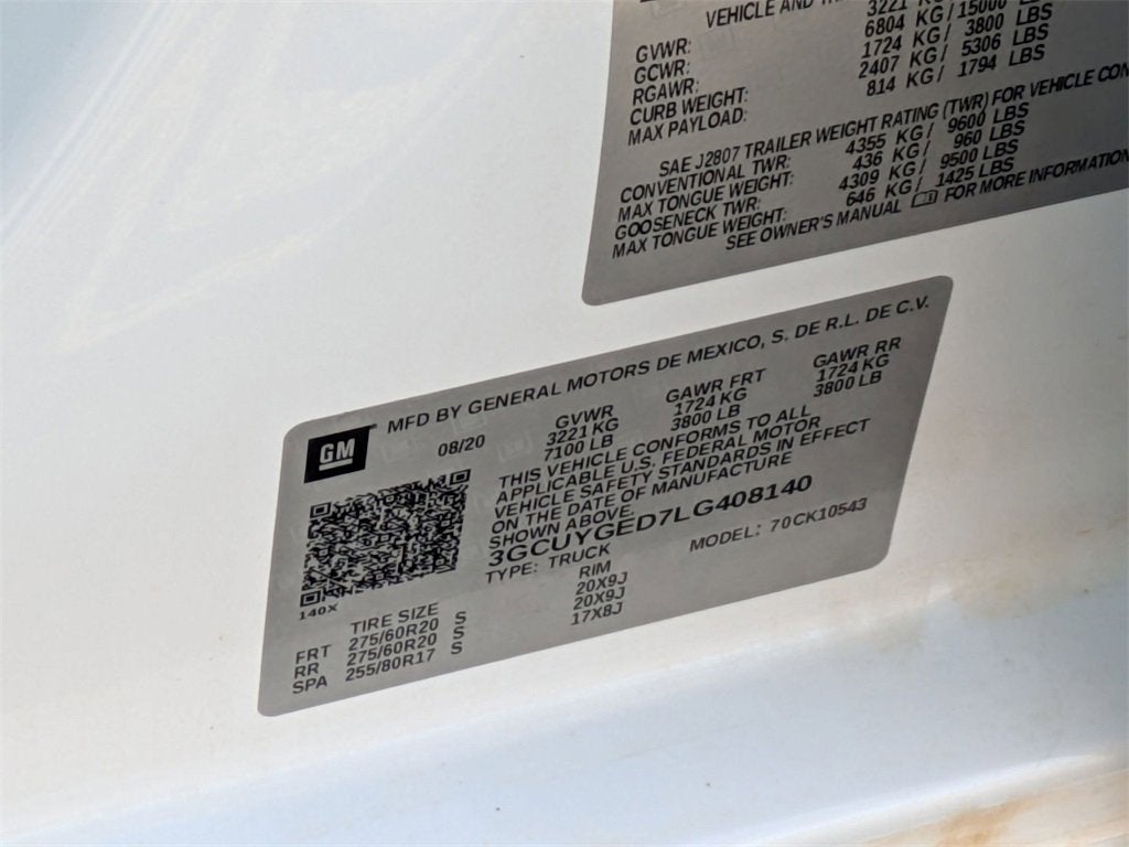 2020 Chevrolet Silverado 1500 LTZ