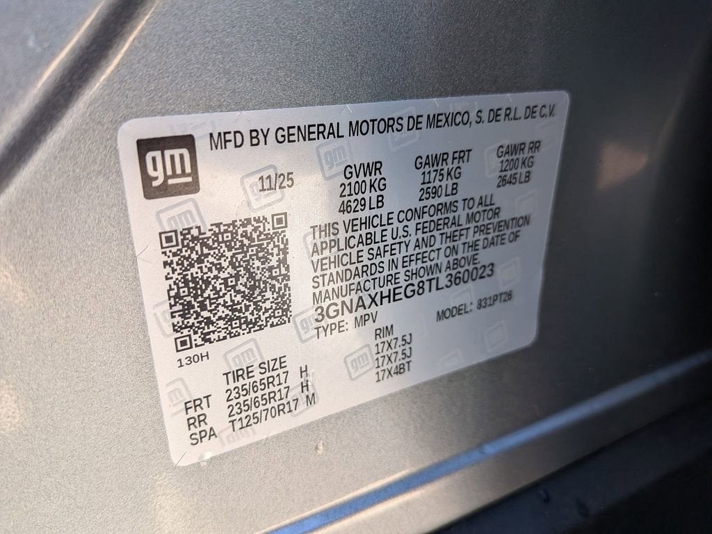 2026 Chevrolet Equinox LT