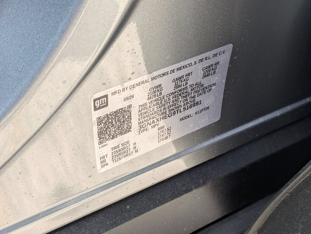2026 Chevrolet Equinox LT