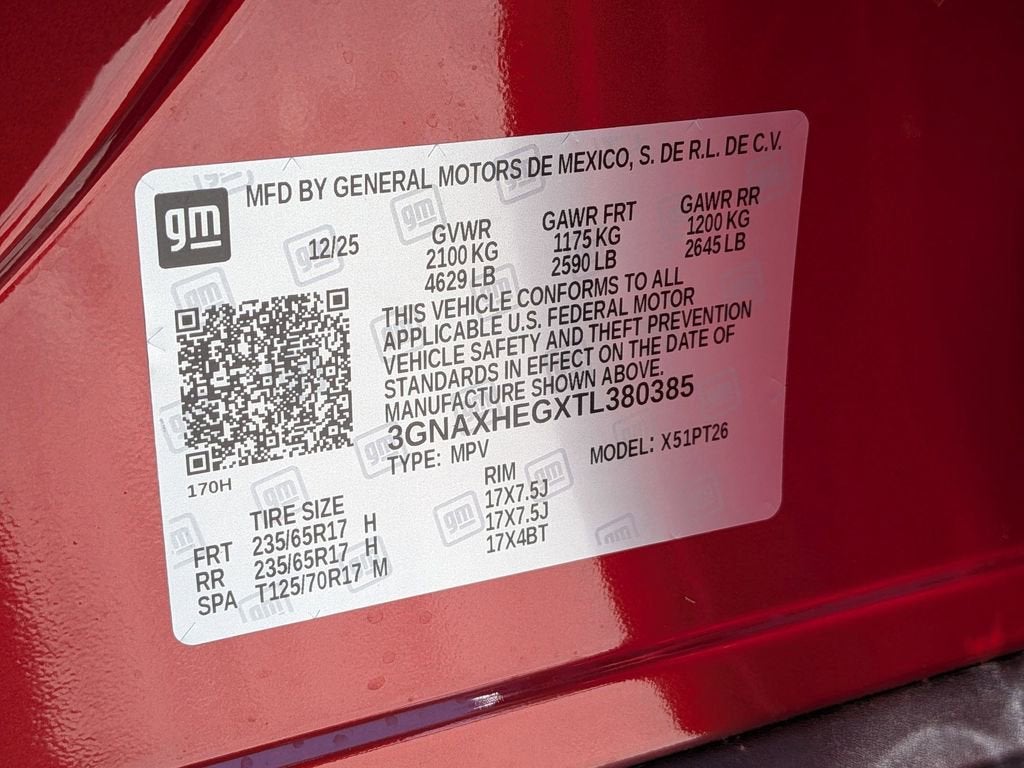 2026 Chevrolet Equinox LT