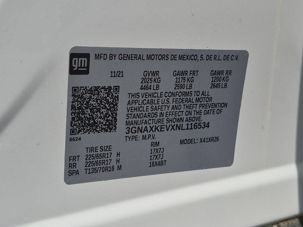 2022 Chevrolet Equinox LT
