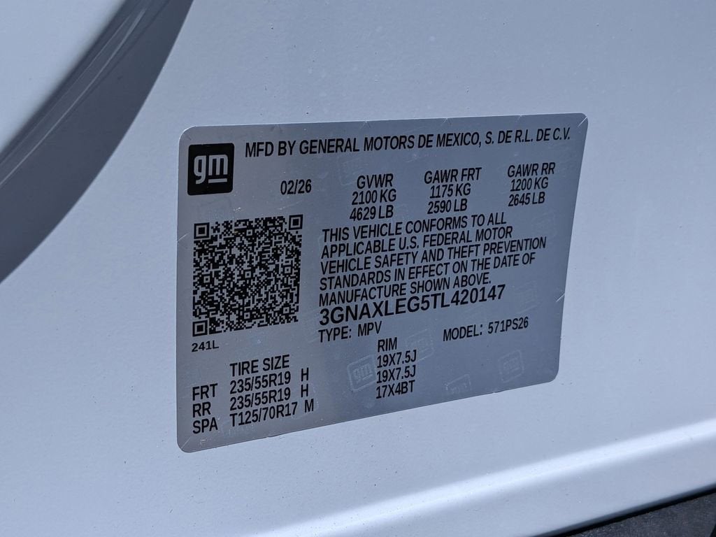 2026 Chevrolet Equinox RS