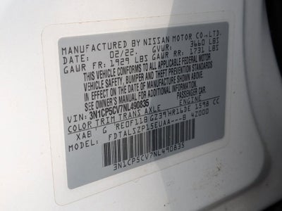 2022 Nissan Kicks SV