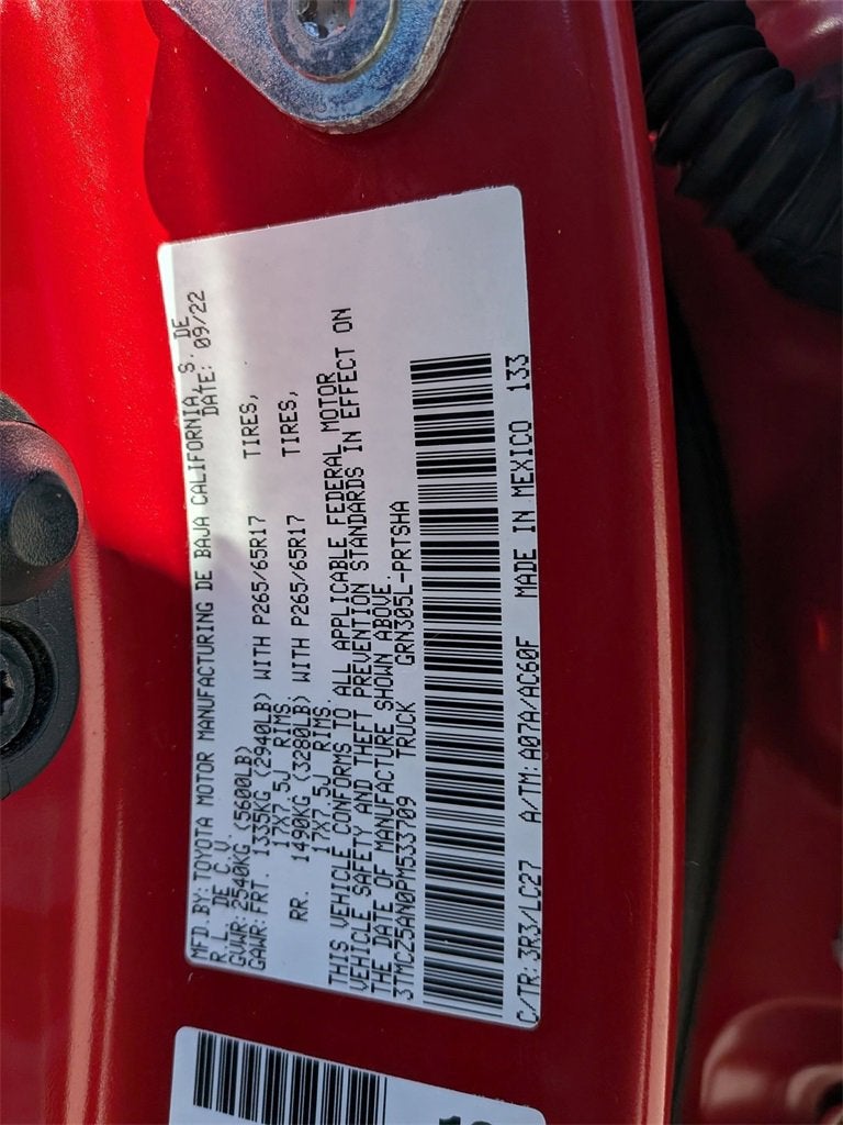 2023 Toyota Tacoma 4WD SR