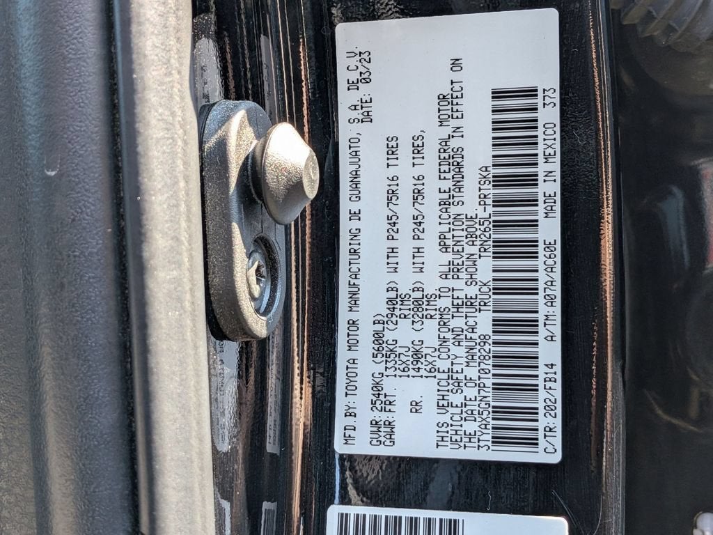 2023 Toyota Tacoma 2WD SR