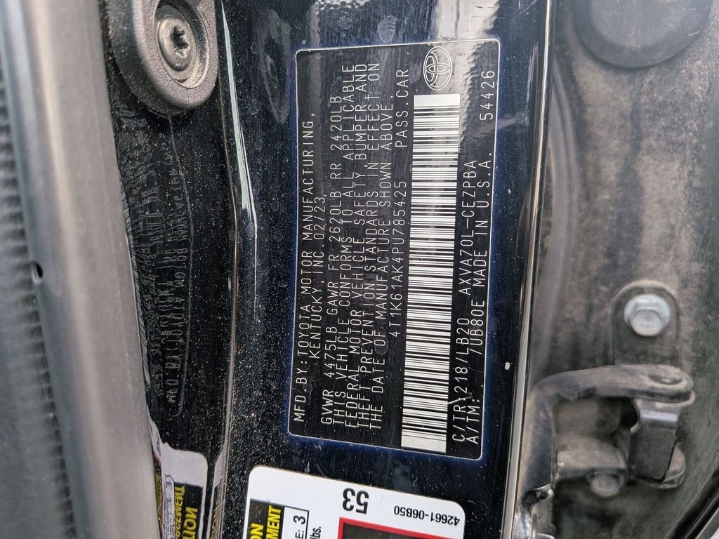 2023 Toyota Camry XSE
