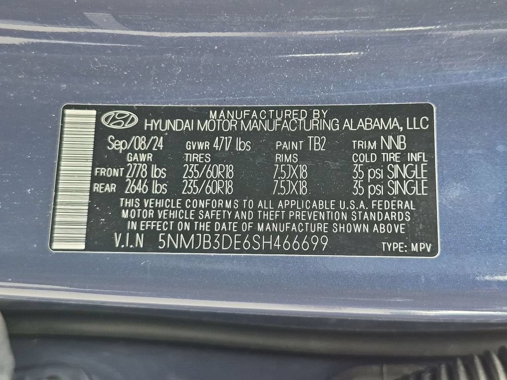 2025 Hyundai Tucson SEL