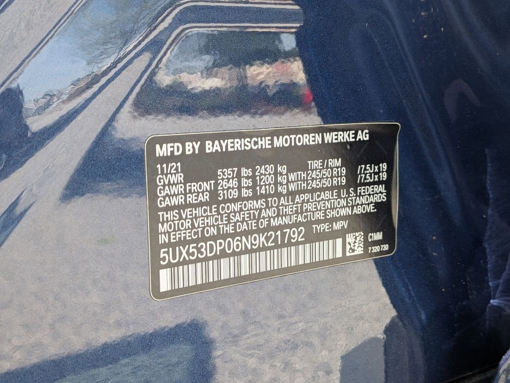 2022 BMW X3 xDrive30i