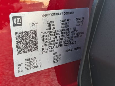 2026 Chevrolet Trax 1RS