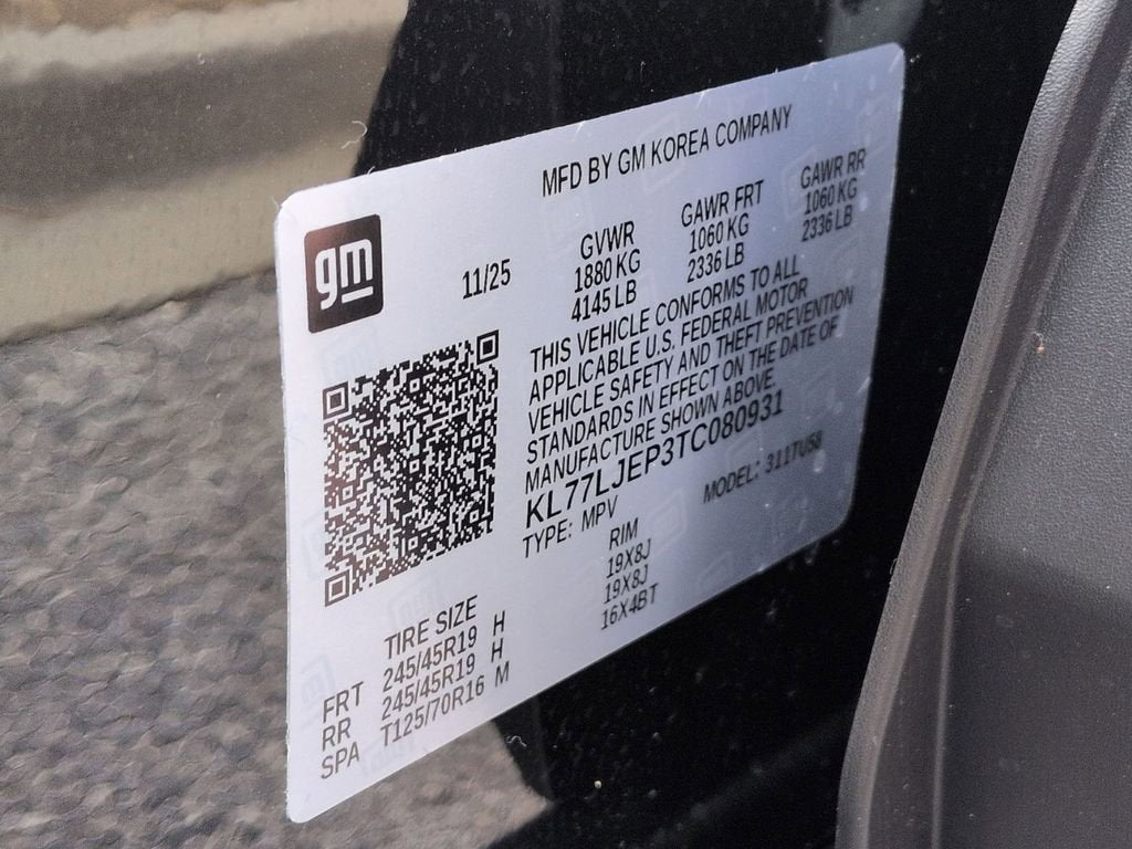 2026 Chevrolet Trax 2RS