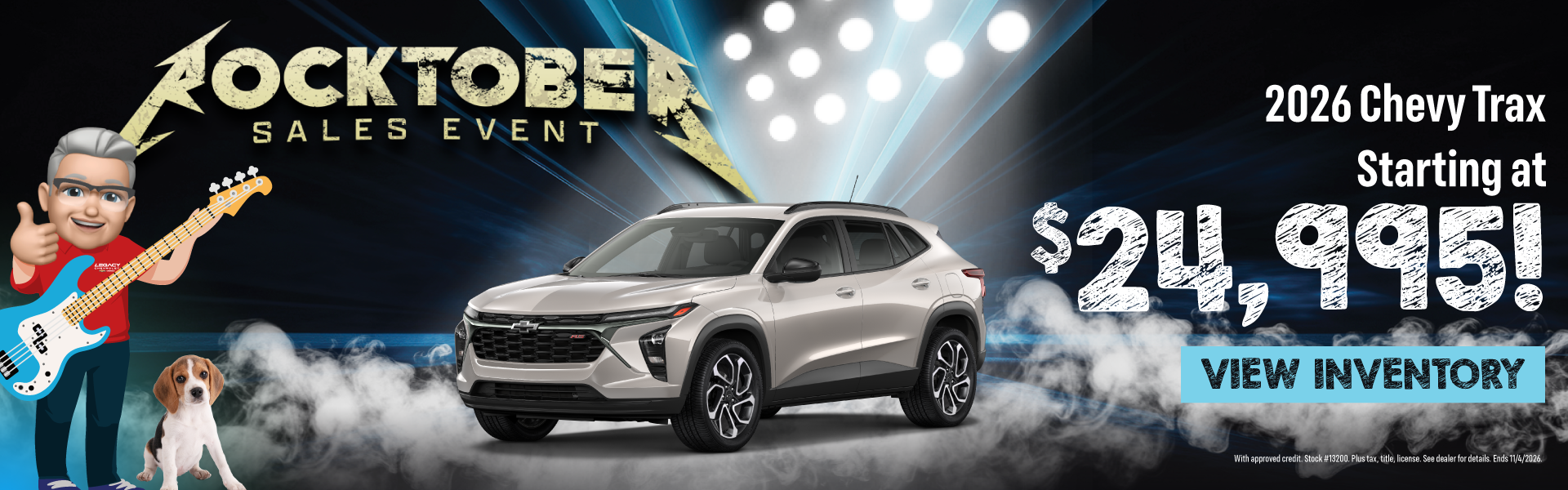 2026 Chevy Trax Starting at Only $24,995 
